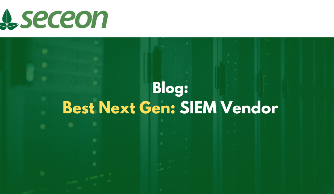 Best Next Gen SIEM Vendor