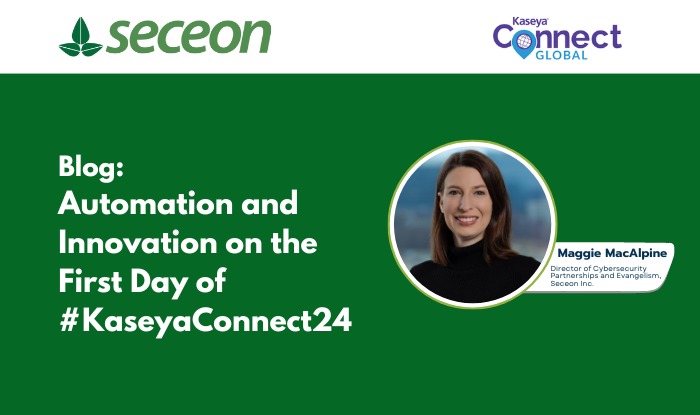 Automation and Innovation on the First Day of #KaseyaConnect24