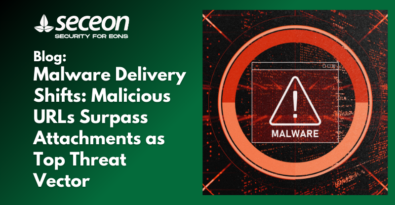 Malware Delivery Shifts: Malicious URLs Surpass Attachments as Top Threat Vector