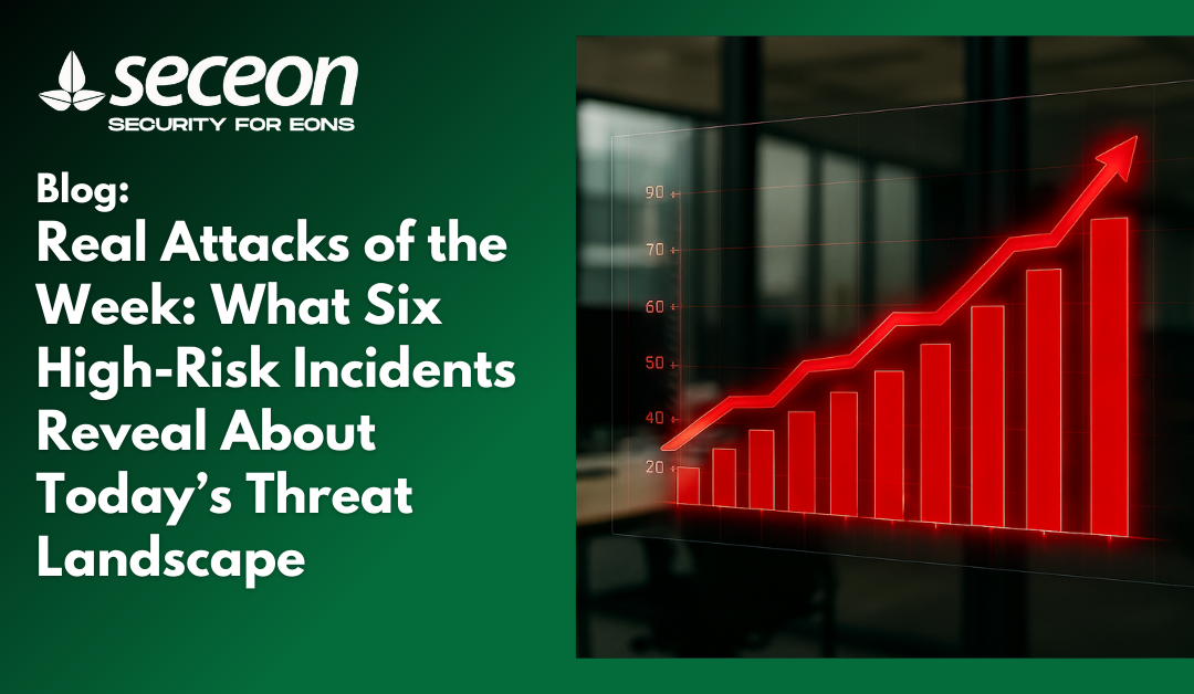 Real Attacks of the Week: What Six High-Risk Incidents Reveal About Today’s Threat Landscape