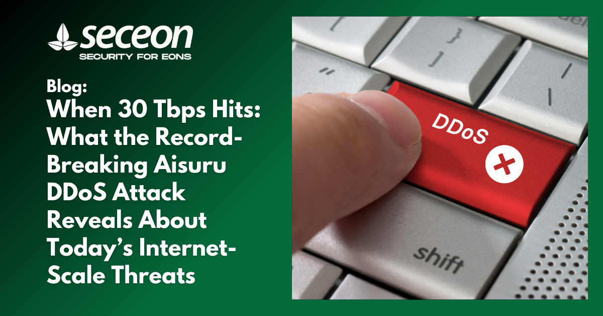 When 30 Tbps Hits: What the Record-Breaking Aisuru DDoS Attack Reveals About Today’s Internet-Scale Threats