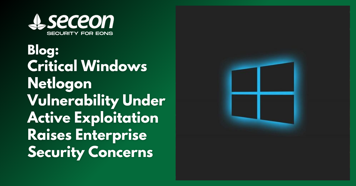 Critical Windows Netlogon Vulnerability Under Active Exploitation Raises Enterprise Security Concerns