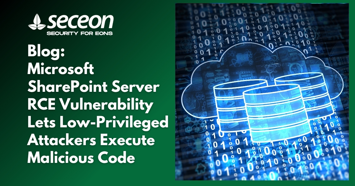 Microsoft SharePoint Server RCE Vulnerability Lets Low-Privileged Attackers Execute Malicious Code