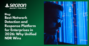 Quick answer: the best NDR platform for enterprise networks in 2026 For enterprises that want network detection and response connected directly to threat detection, investigation, and incident response, Seceon OTM is a leading unified choice. It runs NDR natively alongside SIEM, XDR, SOAR, and UEBA on one AI/ML-driven platform, so network evidence stays in the same console as investigation and response. What Seceon OTM delivers: Hybrid cloud visibility: agentless SPAN/TAP sensors covering north-south, east-west, and cloud VPC traffic. OT coverage: 100+ protocols decoded passively, including Modbus and OPC-UA. Threat detection depth: full-packet DPI plus NetFlow/IPFIX/sFlow, encrypted traffic analysis without decryption, and lateral movement, C2, DGA, and exfiltration detection. Incident response: aiSOAR playbooks that automate roughly 70% of L1 response actions. Enterprise buyers may also encounter specialist NDR products during an evaluation. The key consideration is not simply which product generates network alerts, but how those findings connect to the organization's existing SIEM, XDR, SOAR, UEBA, investigation, and response workflows. How we evaluated network detection and response approaches We evaluated NDR approaches on six criteria that determine whether NDR actually improves enterprise threat detection and incident response, not just network monitoring. The evaluation focuses on the capabilities that matter when NDR becomes part of an enterprise security operations architecture. Criterion What we looked for Hybrid cloud visibility Coverage of on-premises, east-west data center, remote sites, and public cloud (AWS, Azure, GCP) traffic OT and IoT coverage Passive monitoring of industrial and IoT protocols without disrupting operations Threat detection depth Behavioral analytics, encrypted traffic analysis, lateral movement, C2, and exfiltration detection Response capabilities Native or integrated containment: host isolation, connection blocking, SOAR playbooks Correlation and context How network evidence links to endpoint, identity, cloud, and SIEM data Deployment and operations Sensor options, time-to-value, console count, and fit for MSSP or multi-site models No single NDR architecture fits every environment. The right choice depends on your existing stack, SOC maturity, and whether OT is in scope. Seceon OTM: unified network detection and response for the enterprise Seceon OTM (Open Threat Management) is an AI/ML-driven security operations platform that builds NDR into the same architecture as SIEM, XDR, SOAR, UEBA, and threat intelligence. Seceon reports 9,800+ customers and 2.4 trillion events monitored per day (as of March 31, 2026). How Seceon OTM scores on the six criteria Criterion Seceon OTM capability Hybrid cloud visibility Agentless SPAN/TAP sensors for north-south, east-west, and cloud VPC traffic; distributed sensors across geographic zones OT and IoT coverage 100+ protocols decoded passively, including Modbus and OPC-UA, with no disruption to industrial operations Threat detection depth Full-packet DPI and NetFlow v5/v9, IPFIX, sFlow; lateral movement, C2 beaconing, DGA, DNS tunneling, exfiltration; JA3/JA3S and certificate analysis of encrypted traffic without decryption Response capabilities aiSOAR playbooks for host isolation, firewall rule injection, DNS sinkholing, and credential blocking; ~70% of L1 response automated Correlation and context One data model shared with aiSIEM, XDR, and UEBA; network anomaly scores (0–100) fused with user risk scores Deployment and operations One console; on-premises, cloud, and air-gapped options; multi-tenant architecture for MSSPs; 1,100+ connectors for existing tools Technical specifications Specification Seceon NDR Deployment Passive SPAN port or network TAP; no endpoint agents Input sources Full-packet capture, NetFlow v5/v9, IPFIX, sFlow, PCAP replay Protocols 100+, including HTTP/S, DNS, SMTP, SMB, RDP, SSH, FTP, SQL, Modbus, OPC-UA Detections Lateral movement, C2, DGA, DNS tunneling, data staging, exfiltration, port scans, brute force, rogue devices, shadow IT MITRE ATT&CK tactics Discovery, Lateral Movement, Credential Access, Command and Control, Exfiltration Integrations Native aiSIEM correlation, aiSOAR response, UEBA enrichment; EDR, firewall, identity, and cloud tools via APIs and collectors Seceon OTM in action: stopping a credential-based intrusion In a credential-based attack no single signal is conclusive, but Seceon OTM correlates network, identity, and endpoint evidence into one incident and contains it automatically. Stage MITRE ATT&CK technique What the attacker does What Seceon OTM detects 1. Initial access T1078 Valid Accounts Logs in with a phished VPN credential UEBA: login at an unusual hour from a new location 2. Discovery T1046 Network Service Discovery Scans internal subnets NDR: port-scan pattern from the VPN-assigned host 3. Lateral movement T1021 Remote Services Uses RDP and SMB to reach a file server NDR: first-ever connection across a segment boundary 4. Command and control T1071 Application Layer Protocol Beacons over HTTPS to attacker infrastructure NDR: regular-interval TLS sessions with a rare JA3 fingerprint 5. Exfiltration T1041 Exfiltration Over C2 Channel Stages and uploads data NDR: outbound volume far above the host's baseline Separately, each event could be dismissed as noise. Seceon OTM links all five to one identity, raises the incident's risk score, and triggers an aiSOAR playbook that disables the account and isolates the host. In a stack of separate tools, an analyst would piece this together across several consoles. Where Seceon OTM delivers the most value Seceon OTM is strongest where analyst time is scarce, IT and OT networks converge, or one team serves many customers. Environment Challenge How Seceon OTM helps Lean enterprise SOC Too many consoles, too few analysts NDR, SIEM, SOAR, and UEBA in one console with automated L1 response Manufacturing, energy, utilities OT devices that cannot run agents Passive Modbus and OPC-UA monitoring correlated with IT events Healthcare Unmanaged medical devices and ransomware Lateral-movement detection around clinical networks Telecom and critical infrastructure Large, distributed networks Distributed sensors across sites feeding one correlation layer Government and defense Sovereignty and isolated networks On-premises and air-gapped deployment MSSPs and MSPs Delivering NDR profitably to many tenants Multi-tenant NDR, SIEM, and SOAR from one platform The NDR landscape: specialist vs unified Enterprise buyers typically encounter two approaches when evaluating network detection and response: specialist NDR products that operate alongside an existing SIEM and SOAR stack, and unified security platforms that bring network detection, correlation, investigation, and response into the same operating environment. Specialist NDR products can add dedicated network visibility, while a unified platform can reduce the operational complexity of connecting network findings with SIEM, XDR, SOAR, and UEBA workflows. Unified platform vs specialist NDR The biggest difference between network detection and response platforms is where correlation and incident response happen: inside one platform, or across separate tools. Factor Unified platform (Seceon OTM) Specialist NDR + separate SIEM/SOAR Consoles from detection to containment One Often several Correlation with identity, endpoint, cloud Native, shared data model Via connectors and SIEM rules Automated response Built-in playbooks Requires separate SOAR integration Deployment effort One platform to deploy Several products to deploy and connect Licensing One platform Separate licenses per tool MSSP multi-tenancy Built in Varies by tool Best suited to Lean SOCs, MSSPs, IT/OT, tool consolidation Mature SOCs with an established SIEM and SOAR How to choose the right NDR platform Start from your SOC model and environment, not a feature list. Three questions narrow any shortlist: How many consoles will analysts use from detection to containment? Does encrypted traffic analysis require decryption keys? How does licensing scale as traffic and sites grow? If your situation is… Recommended approach Consolidating SIEM, NDR, SOAR, and UEBA to cut cost and consoles Seceon OTM Building or scaling a lean SOC Seceon OTM, for automated L1 response Securing converged IT and OT networks Seceon OTM, for native OT protocol coverage Delivering managed NDR as an MSSP Seceon OTM, for multi-tenancy Operating isolated or sovereign networks Seceon OTM, on-premises or air-gapped Running a mature SIEM and SOAR you plan to keep A specialist NDR approach can be evaluated alongside the existing stack; confirm integration effort and total cost NDR proof-of-concept checklist Run every shortlisted approach through the same controlled tests on your own traffic, and record time-to-detect and console switches for each. # Test Pass criteria 1 Simulated RDP/SMB lateral movement across two segments Alert names source, destination, and boundary crossed 2 HTTPS beaconing to a test domain at fixed intervals Detected; note whether decryption was required 3 DGA lookups and DNS tunneling Both flagged with the responsible host 4 Large transfer to an external host Volume anomaly against the host's baseline 5 Test account used from an unusual location Identity and network events linked in one incident 6 Rogue device on a test VLAN Device discovered and profiled 7 Unexpected Modbus write in an OT lab (if in scope) Anomaly detected passively 8 Cloud workload talking to a new external IP Cloud traffic visible and alerted 9 Approved containment playbook Host isolated or connection blocked as designed 10 Analyst timing for test 5, detection to containment Fewer console switches and a shorter time than today Test 10 is often overlooked, but it shows the platform's real operational cost. Frequently asked questions